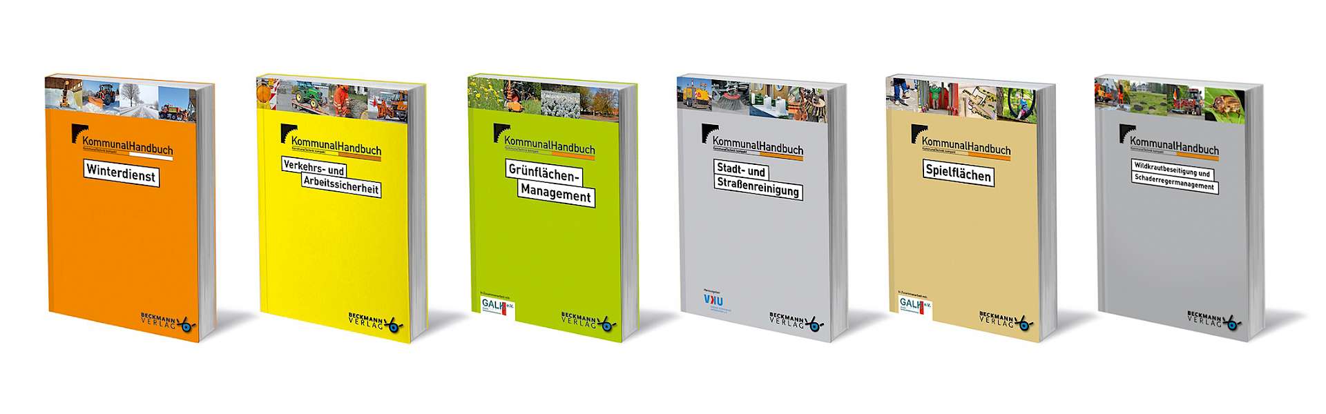 Titelseiten KommunalHandbücher