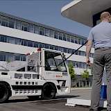 An ersten Flughäfen in Deutschland sind heute bereits Wasserstofftankstellen vorhanden. Sie liefern lokal die erforderliche Infrastruktur. (Quelle: Bosch)