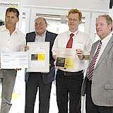 (von links nach rechts): Dr. Gero Morlock (Leiter Referat 45 