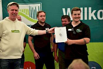 Silbermedaille für Fink