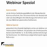 Webinar Spezial von KommunalBiz